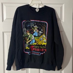 Steven Rhodes, Hunting for treasure, crewneck